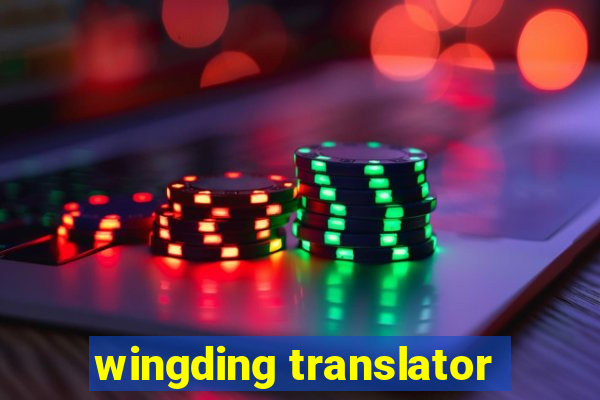 wingding translator